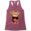 red fox 2 Racerback Tank
