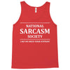 national sarcasm society Tank Top