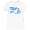seventies Ladies Fitted T-Shirt