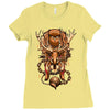 save the jungle Ladies Fitted T-Shirt