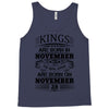 Real Kings Are Born On November 28 Tank Top