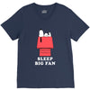 Sleep Big Fan V-Neck Tee