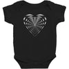 love black Baby Bodysuit