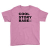 cool story bro t shirt small funny awesome meme nerdy geeky humor frat Youth Tee