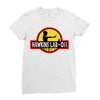 hawkins lab parody Ladies Fitted T-Shirt