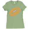 gobble gobble football herren Ladies Fitted T-Shirt