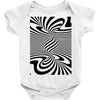 optical illusion Baby Onesie