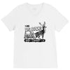 I Like Big Bucks And I Cannot Lie V-Neck Tee