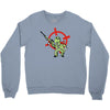 tortue tueuse de mario bros Crewneck Sweatshirt