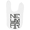 neyma black logo Baby Bibs