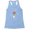narwhal donuts kawaii cute unicorn harajuku sweet cool awesome Racerback Tank