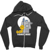 peanut wars Zipper Hoodie