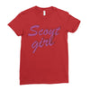 scout girl Ladies Fitted T-Shirt