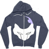 mask Zipper Hoodie