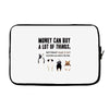 MONEY CAN BUY A LOT OF THINGS, Laptop sleeve