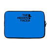 the hidden face Laptop sleeve