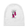 i run like a girl try to keep up Baby Beanies
