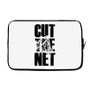 cut the net Laptop sleeve