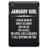 Super January Girl iPad Mini