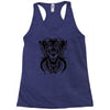 demon wolf Racerback Tank