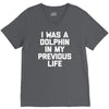 i was a dolphin in my previous life V-Neck Tee