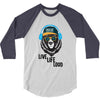 Live Life Loud Brklyn 3/4 Sleeve Shirt