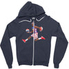 harlem globetrotters Zipper Hoodie