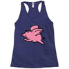 flying pig Racerback Tank