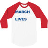 March For Our Lives 3/4 Sleeve Shirt
