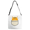 pocket monster Adjustable Strap Totes