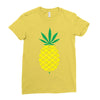 pineapple Ladies Fitted T-Shirt