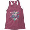 being a grandma Racerback Tank