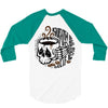 death before decaf white 3/4 Sleeve Shirt