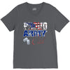 proud army dad V-Neck Tee