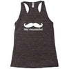 hey moustache! Racerback Tank