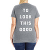 It Took Me 50 Years To Look This Good Ladies Curvy T-Shirt