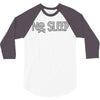 no sleep white 3/4 Sleeve Shirt