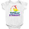 Totally Straight Lgbt Unicorn Baby Bodysuit