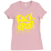 rock music r3 Ladies Fitted T-Shirt
