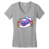 night doodle Women's V-Neck T-Shirt