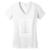 tardis gallifreyan tee Women's V-Neck T-Shirt