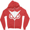 simple art Zipper Hoodie