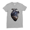 galaxy heart Ladies Fitted T-Shirt