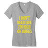 i don't need life i'm high on drugs Women's V-Neck T-Shirt