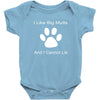 big mutts Baby Bodysuit