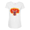 f bomb Maternity Scoop Neck T-shirt