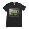 Georges Pierre Seurat A Sunday Afternoon On The island Of La Grande Ja Ladies Fitted T-Shirt