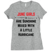 June Girls Ladies Fitted T-Shirt
