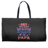 only the best dads get promoted to papa Weekender Totes