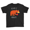 bearly awake Youth Tee